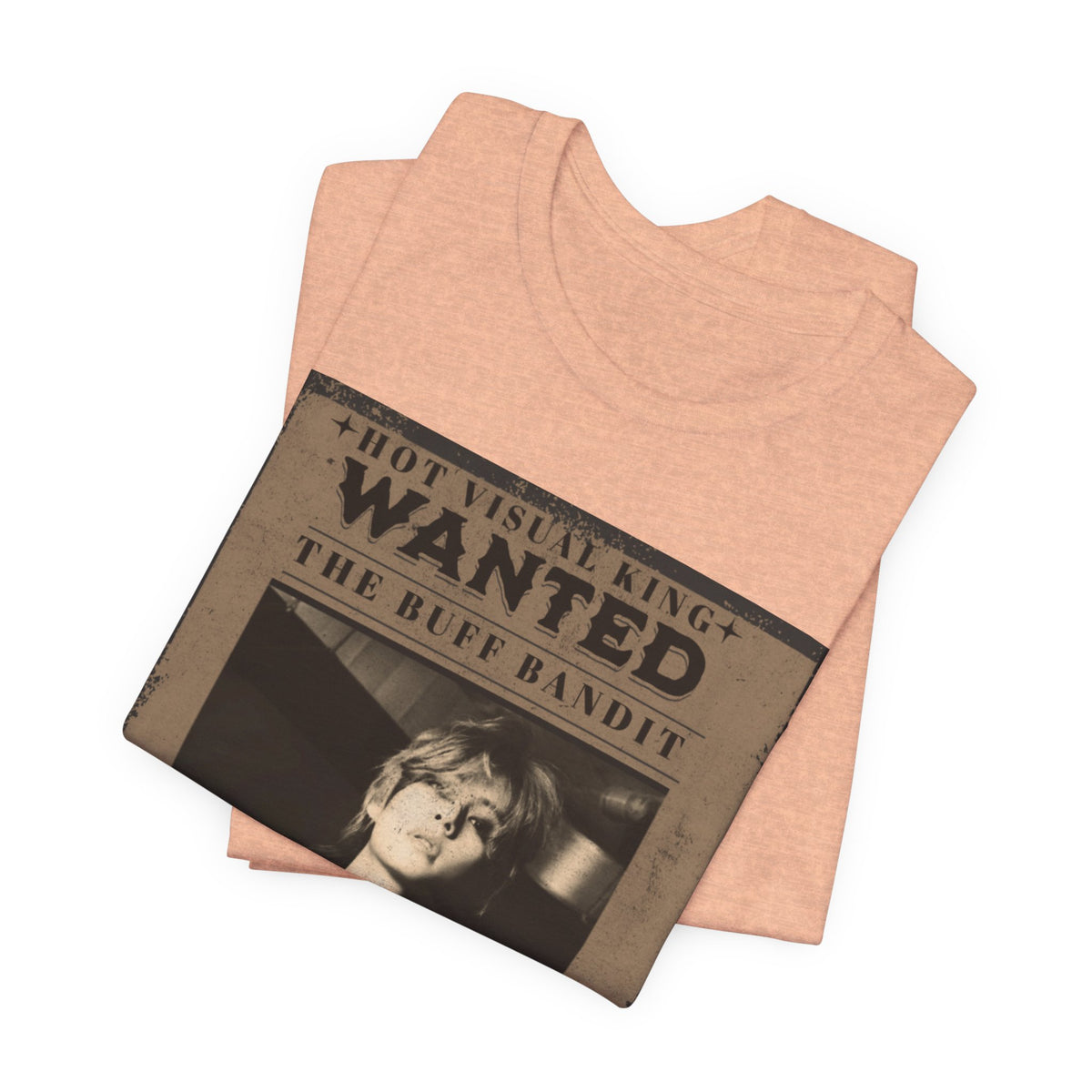 T-Shirt - 'WANTED: The Buff Bandit' Vintage Poster Tee