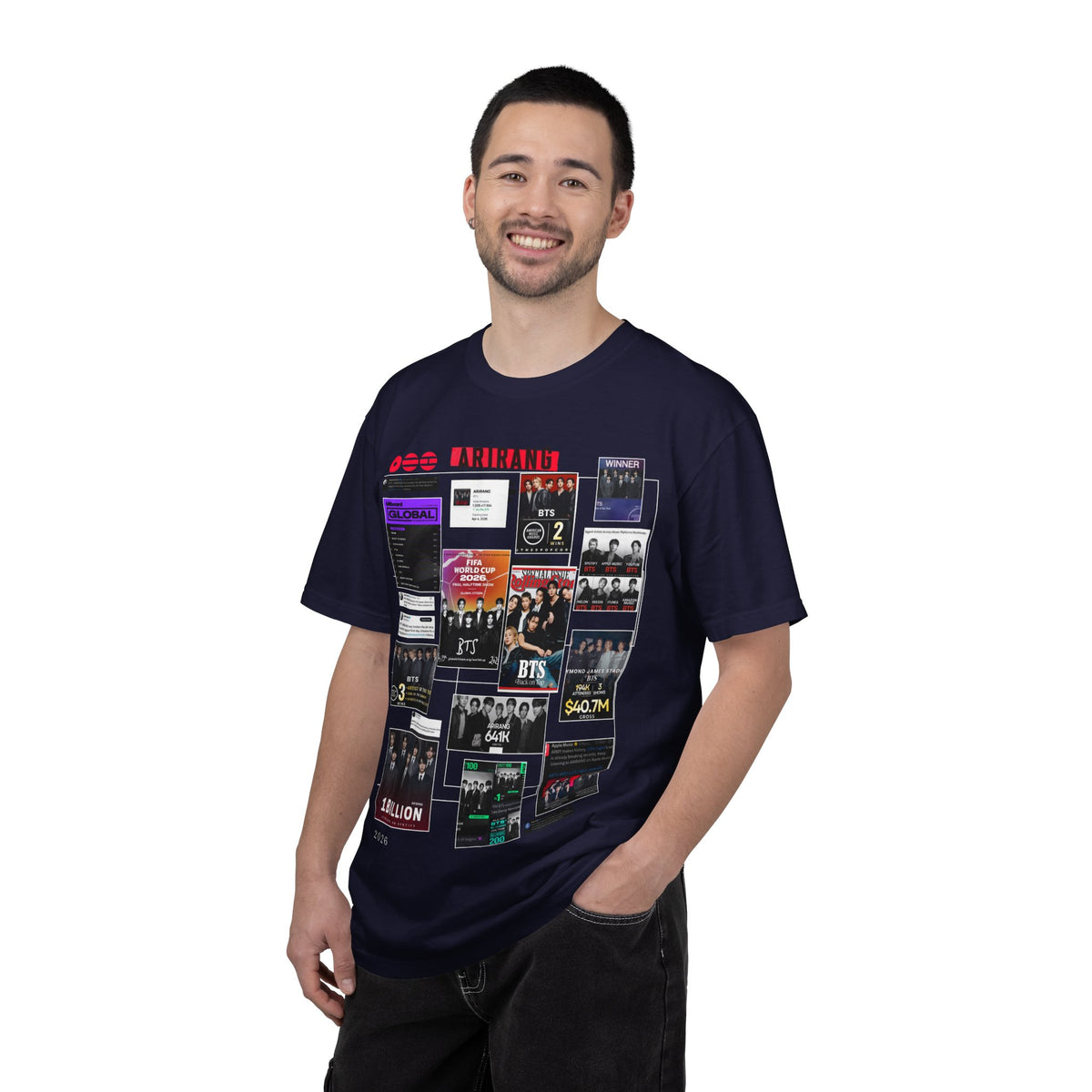 BTS Wins Collage T-Shirt — BTS Moments Graphic Tee