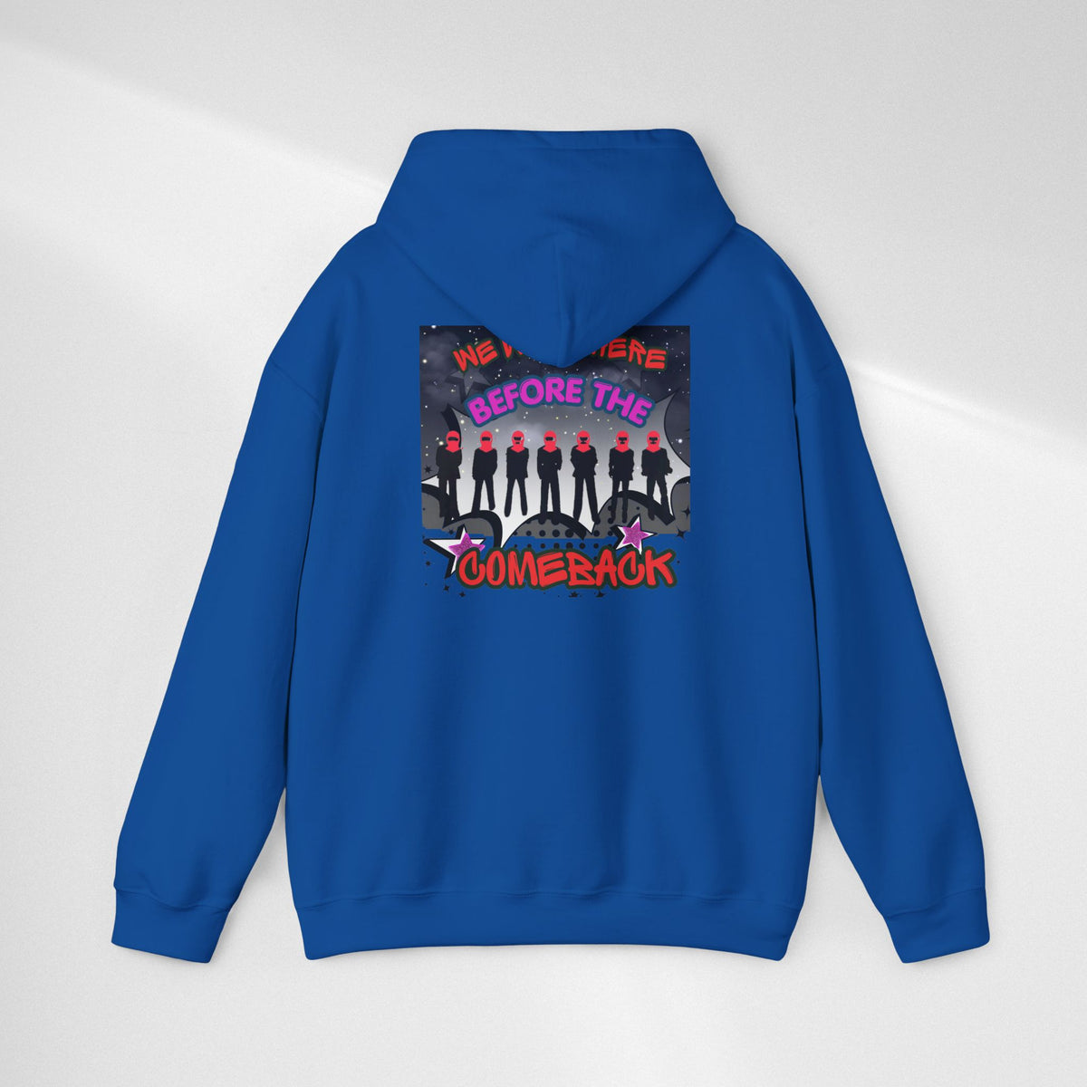 Hoodie — BTS  The Comeback" Retro Space Silhouette Hoodie