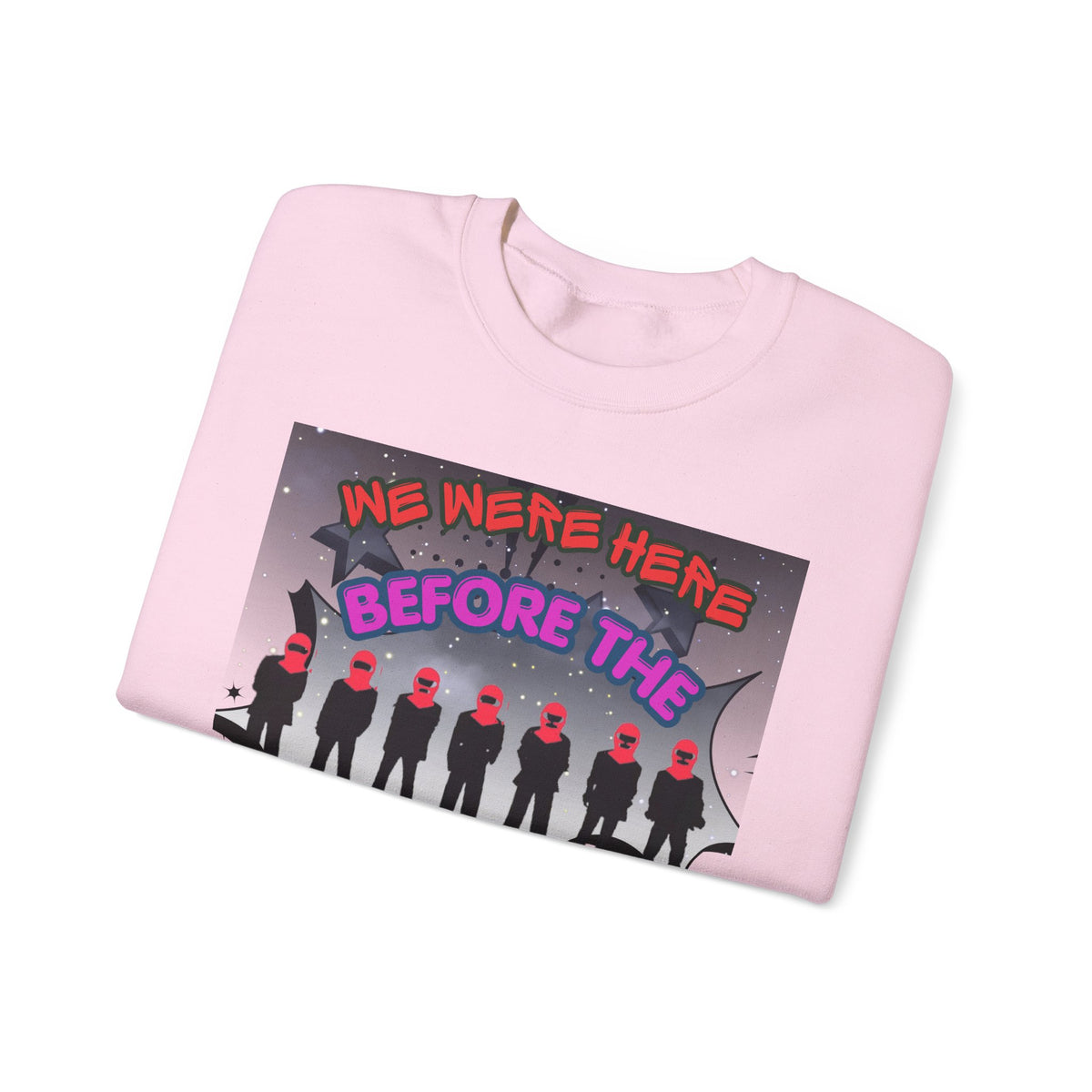 Crewneck Sweatshirt — BTS  the Comeback” Retro Pop Graphic