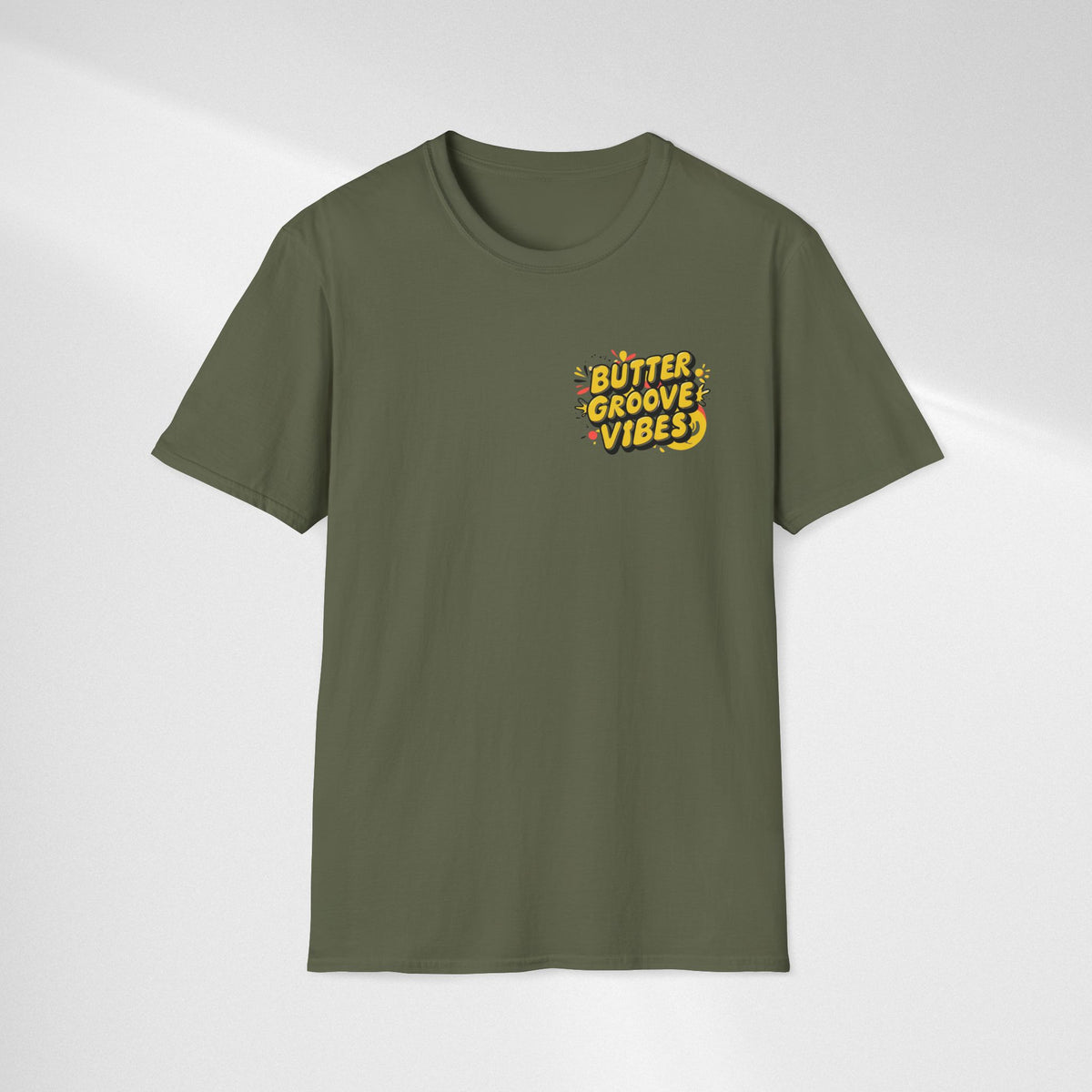 T-Shirt — "Butter Groove Vibes" Retro Graphic Tee