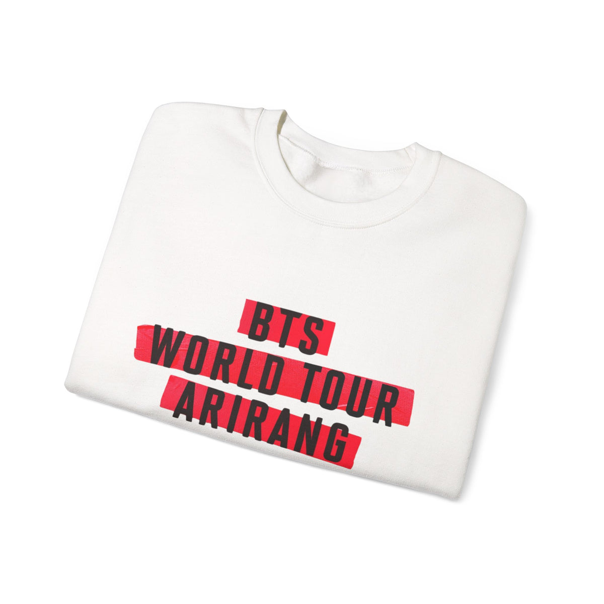World Tour Arirang Crewneck Sweatshirt — BTS Concert Tour Pullover