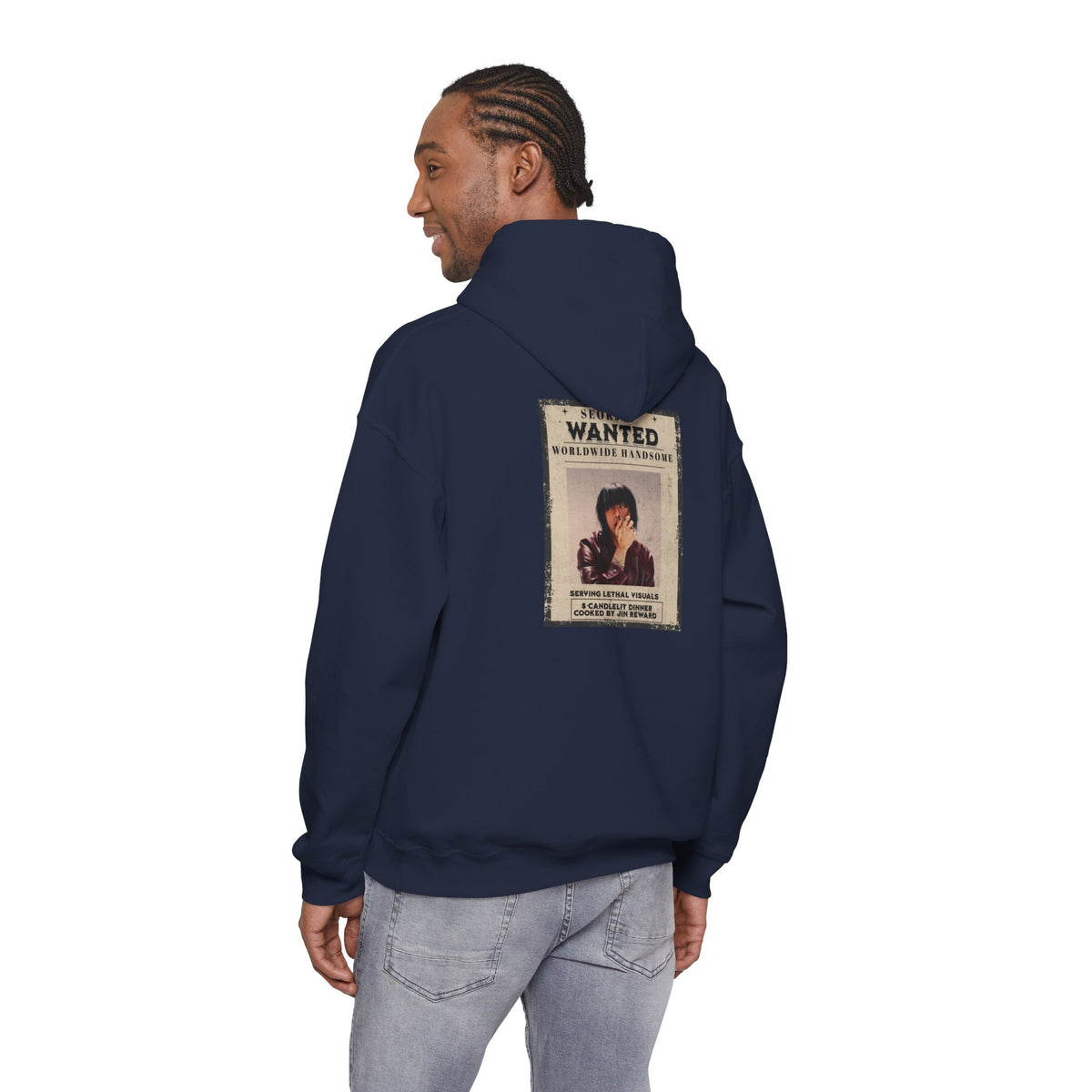 Wanted Poster Hoodie — Vintage 'Missing You' Retro Photo Pullover