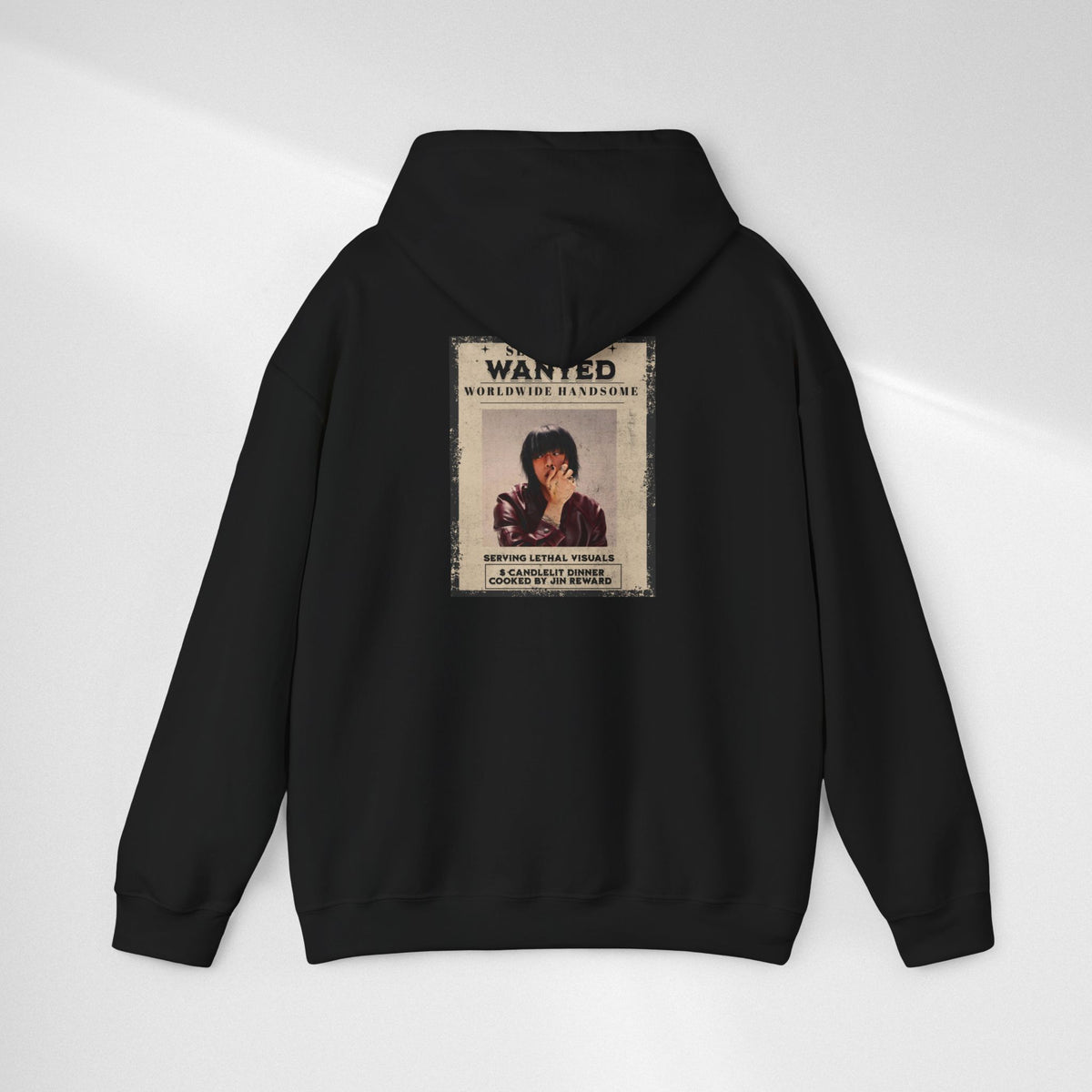 Wanted Poster Hoodie — Vintage 'Missing You' Retro Photo Pullover