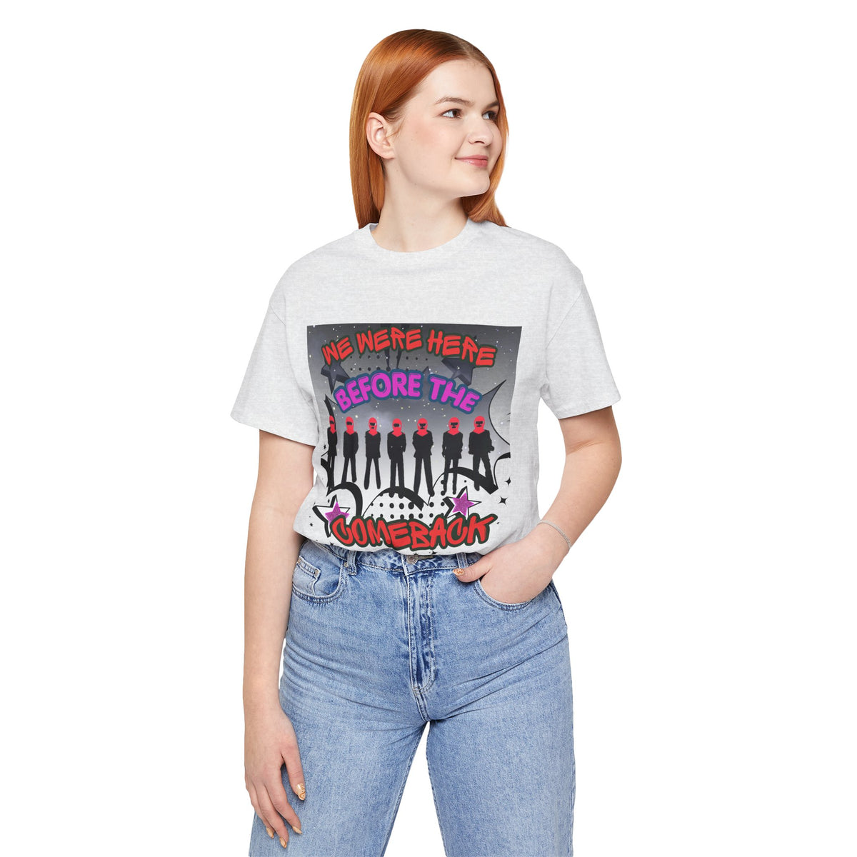 BTS The Comeback T-Shirt – Retro Silhouette Music Tee