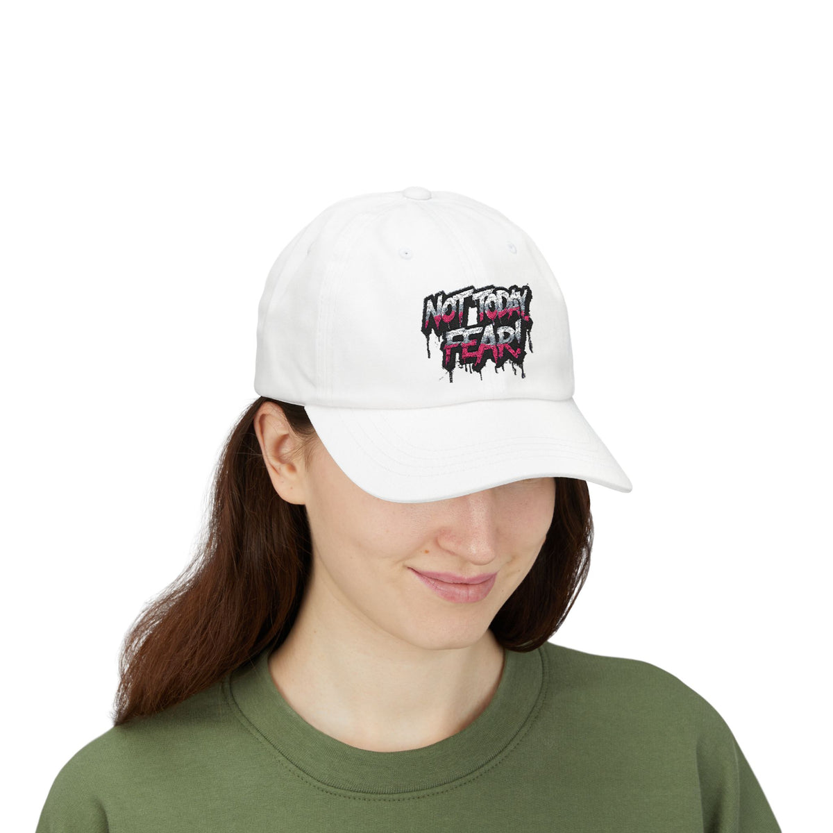 BTS Cap — "Not Today Fear" Embroidered Streetwear Hat