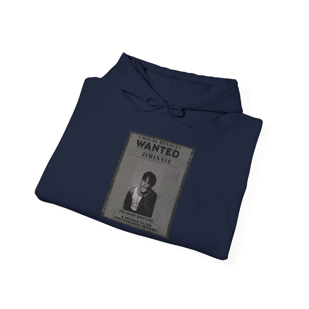 Jimmie Hoodie — "WANTED: Amnesie" Vintage Poster Graphic Hoodie