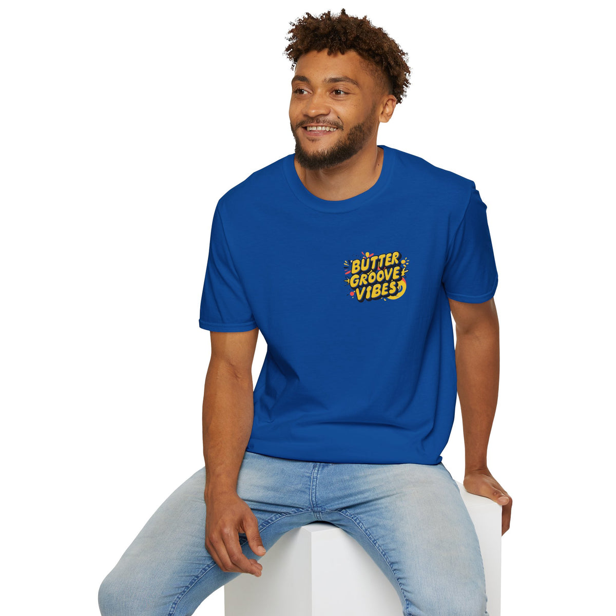 T-Shirt — "Butter Groove Vibes" Retro Graphic Tee