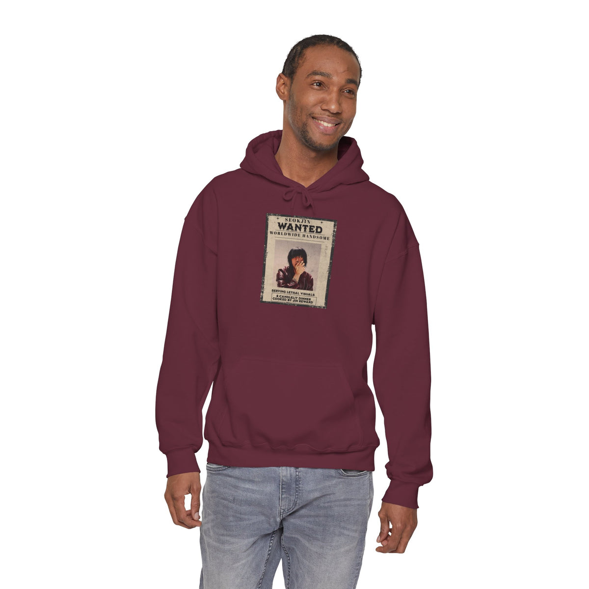 Wanted Poster Hoodie — Vintage 'Missing You' Retro Photo Pullover