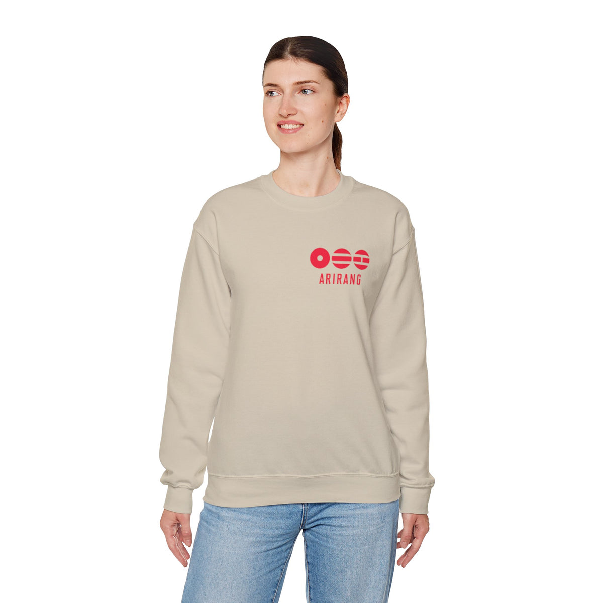 Arirang Minimalist Crewneck Sweatshirt — BTS Music