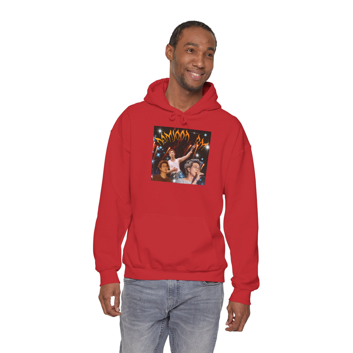 RM Photo Hoodie — Custom Back Number "94" Music Fan Pullover