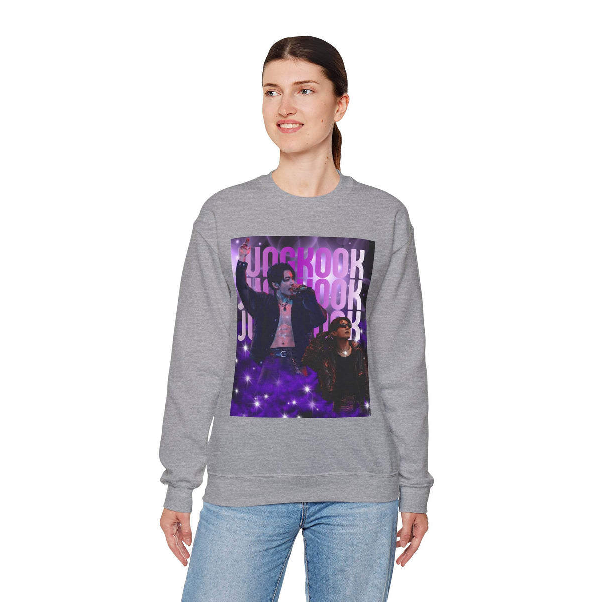 Jungkook 97 Crewneck Sweatshirt — K-Pop Fan Sweatshirt