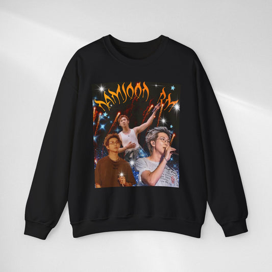 Graphic Crewneck Sweatshirt — RM 94 Blue Jersey Design
