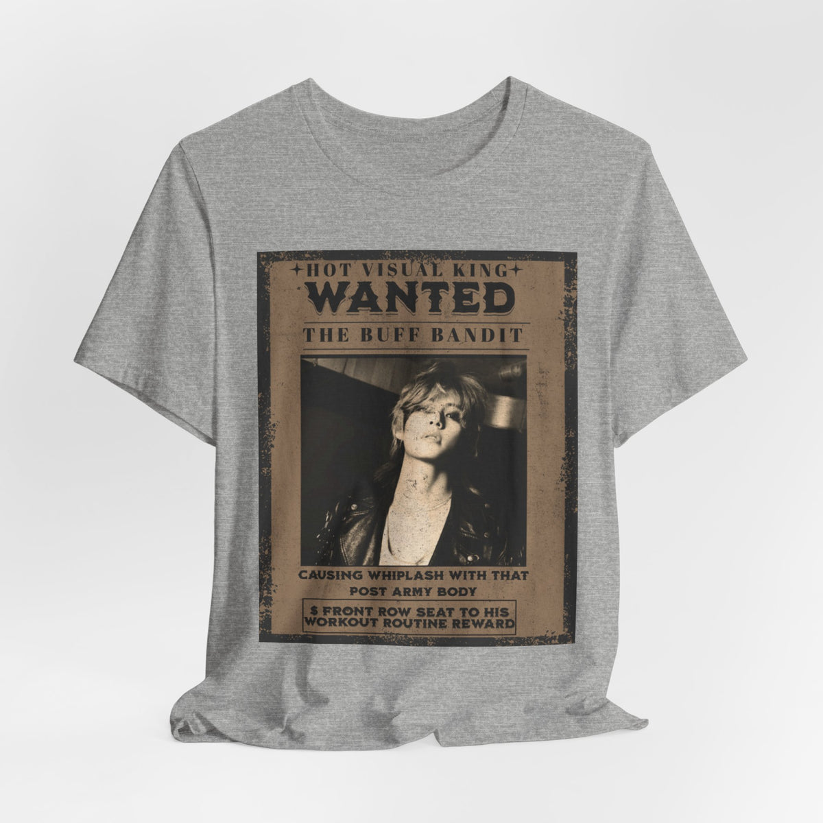 T-Shirt - 'WANTED: The Buff Bandit' Vintage Poster Tee