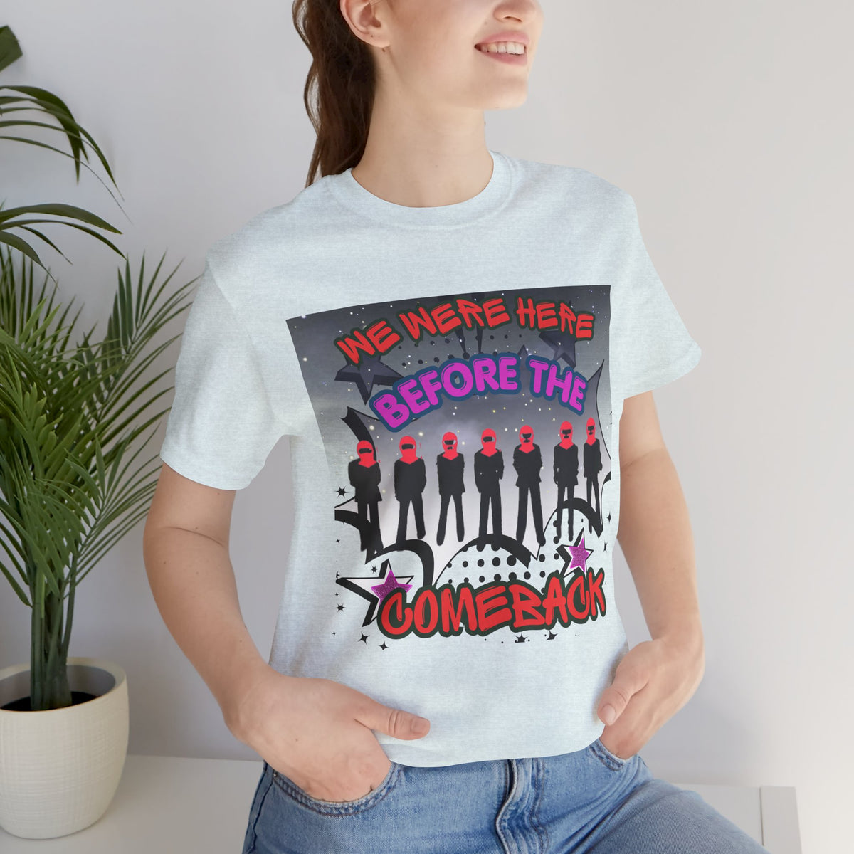 BTS The Comeback T-Shirt – Retro Silhouette Music Tee
