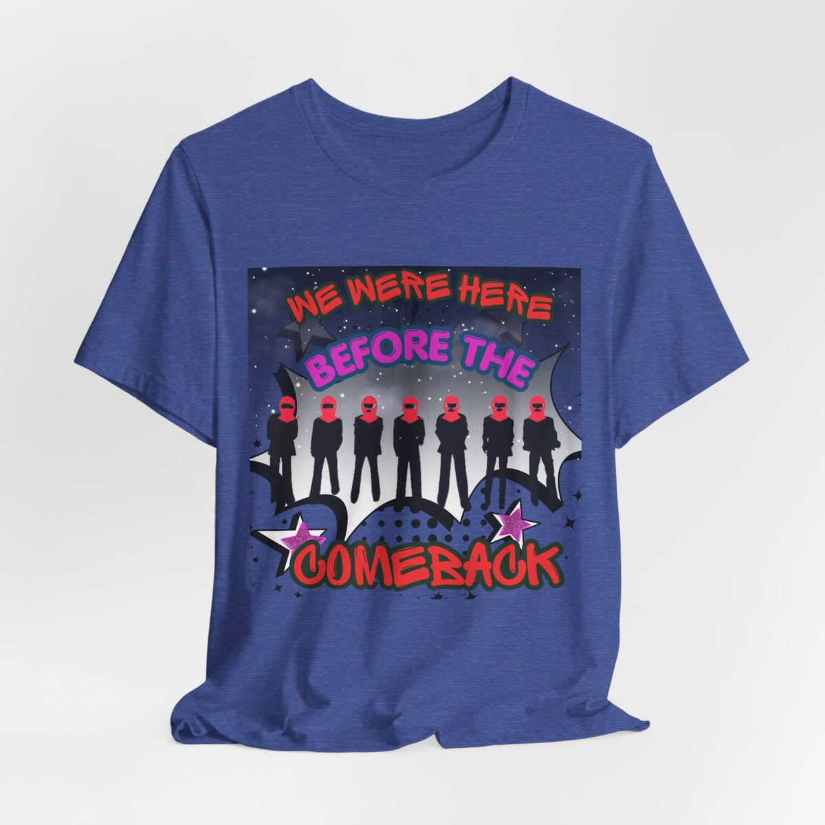 BTS The Comeback T-Shirt – Retro Silhouette Music Tee