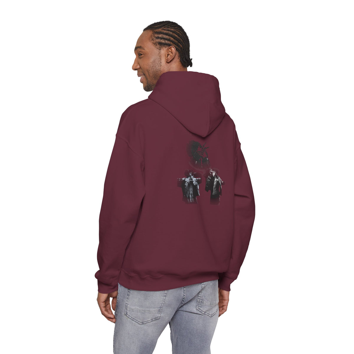 JHOPE Hoodie - Vintage Film Noir Photographer Graphic Hoodie