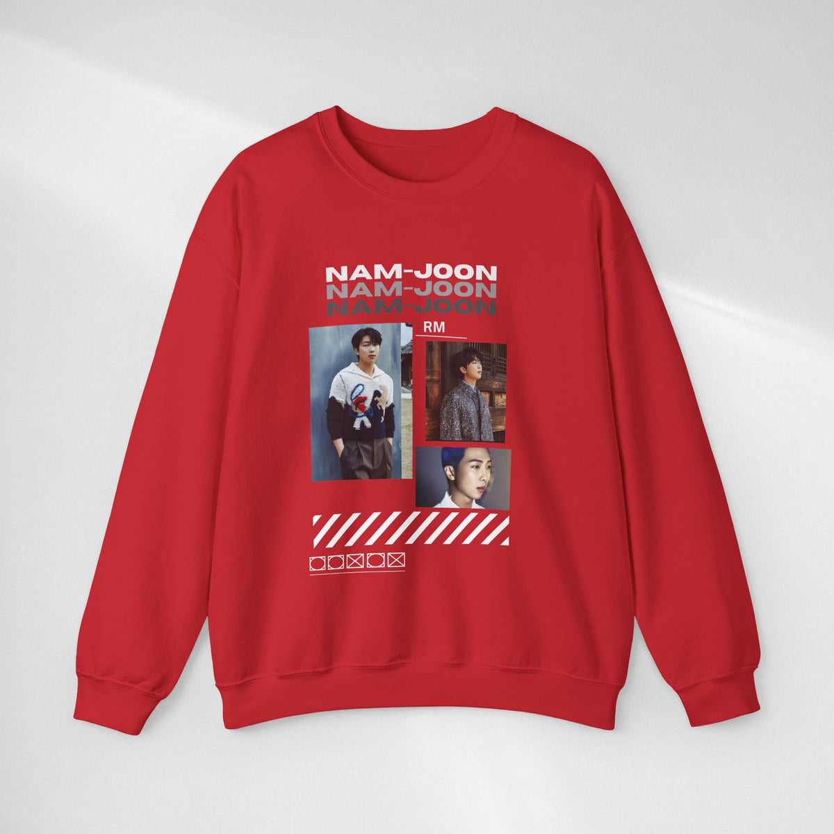 RM (Nam-joon) Photo Collage Crewneck Sweatshirt