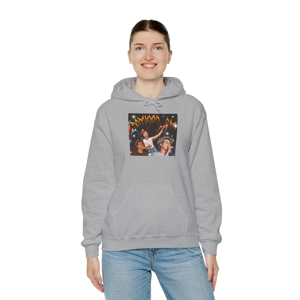RM Photo Hoodie — Custom Back Number "94" Music Fan Pullover