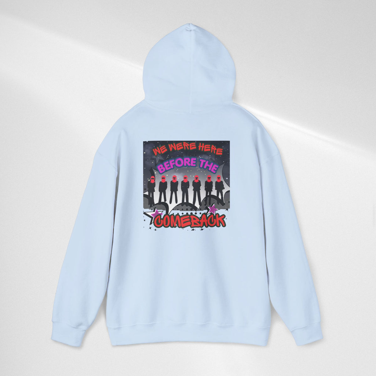 Hoodie — BTS  The Comeback" Retro Space Silhouette Hoodie