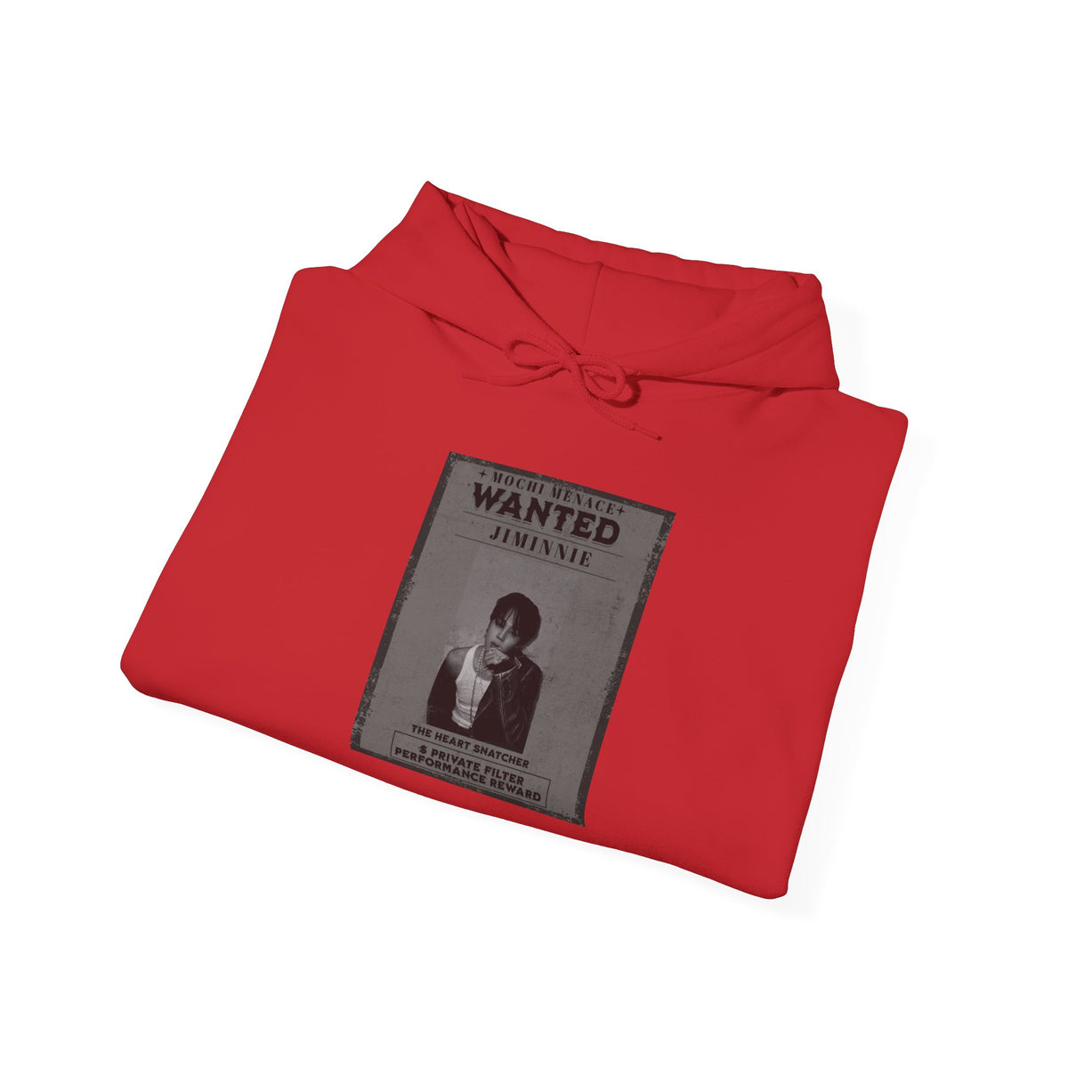 Jimmie Hoodie — "WANTED: Amnesie" Vintage Poster Graphic Hoodie