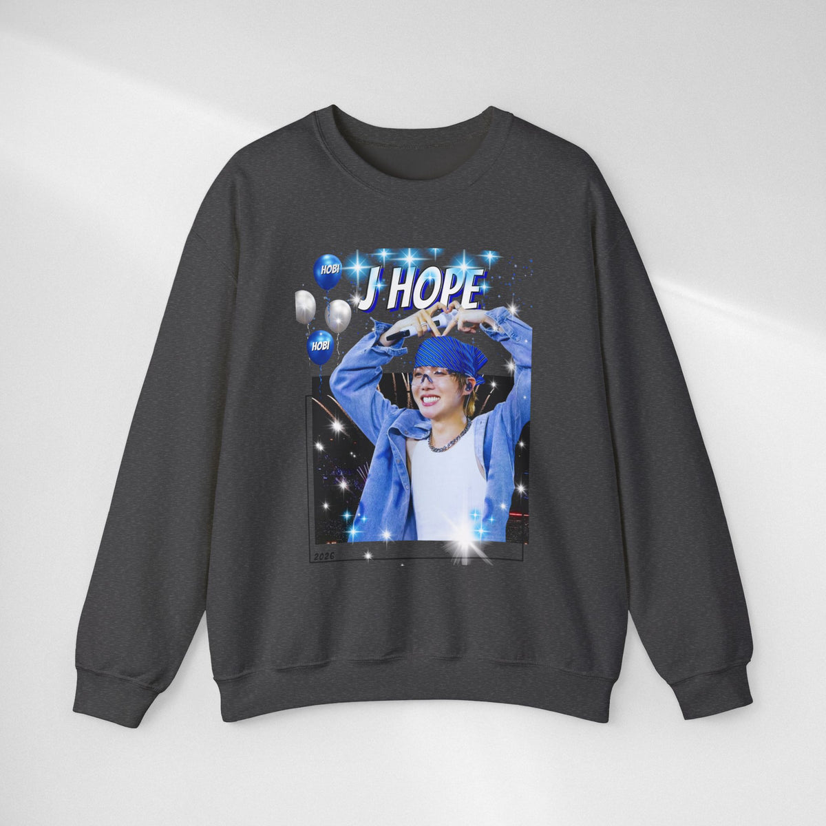 J-Hope 94 Photo Crewneck Sweatshirt — K-Pop BTS Fan Pullover