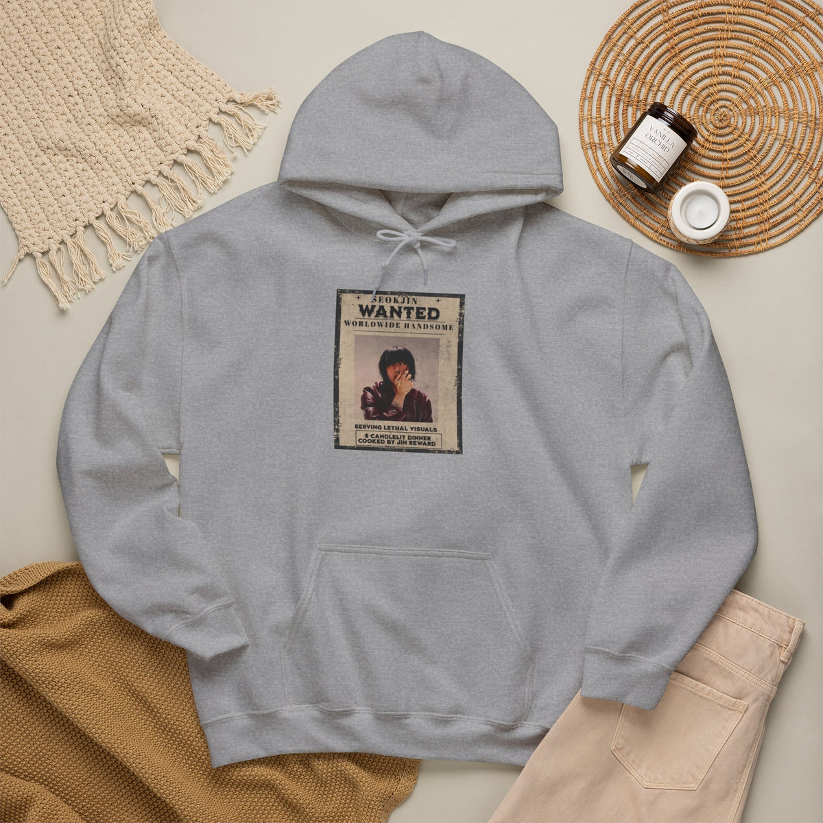 Wanted Poster Hoodie — Vintage 'Missing You' Retro Photo Pullover