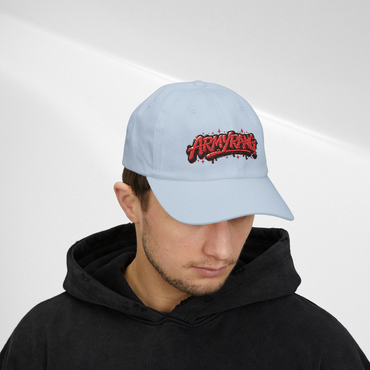 Armyrang Red Graffiti BTS Cap