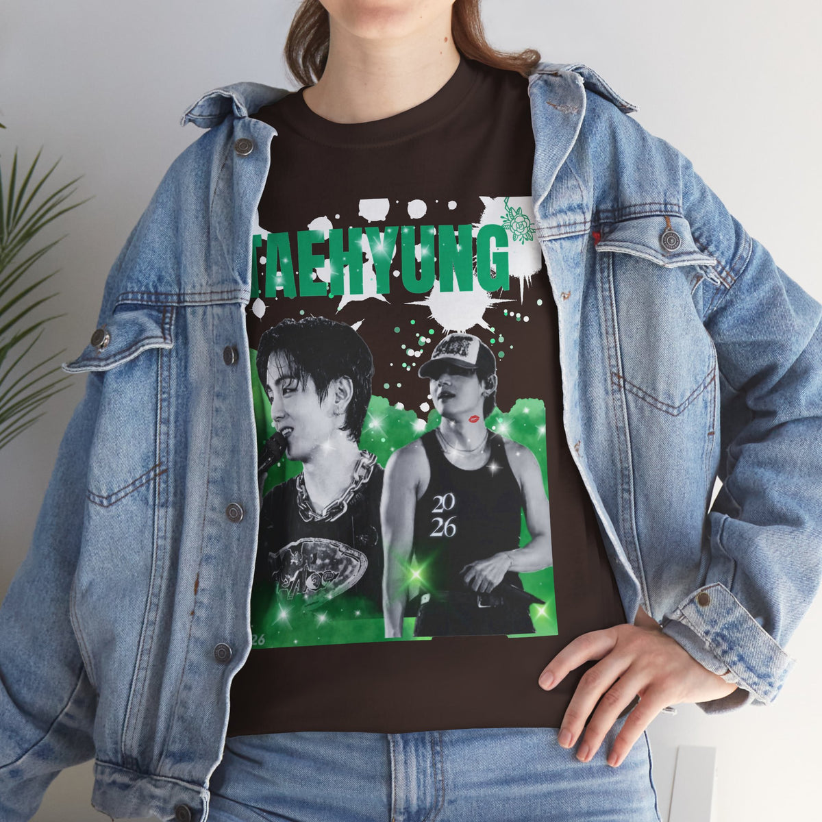 Taehyung 95 Graphic Tee — K‑Pop Vibe Fan Shirt