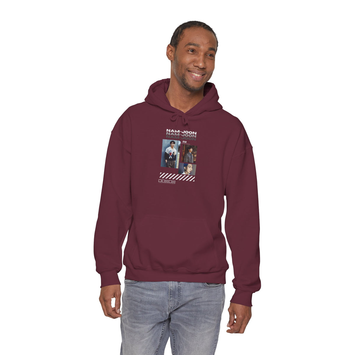 Namjoon Photo Collage Hoodie — RM Aesthetic BTS Hoodie