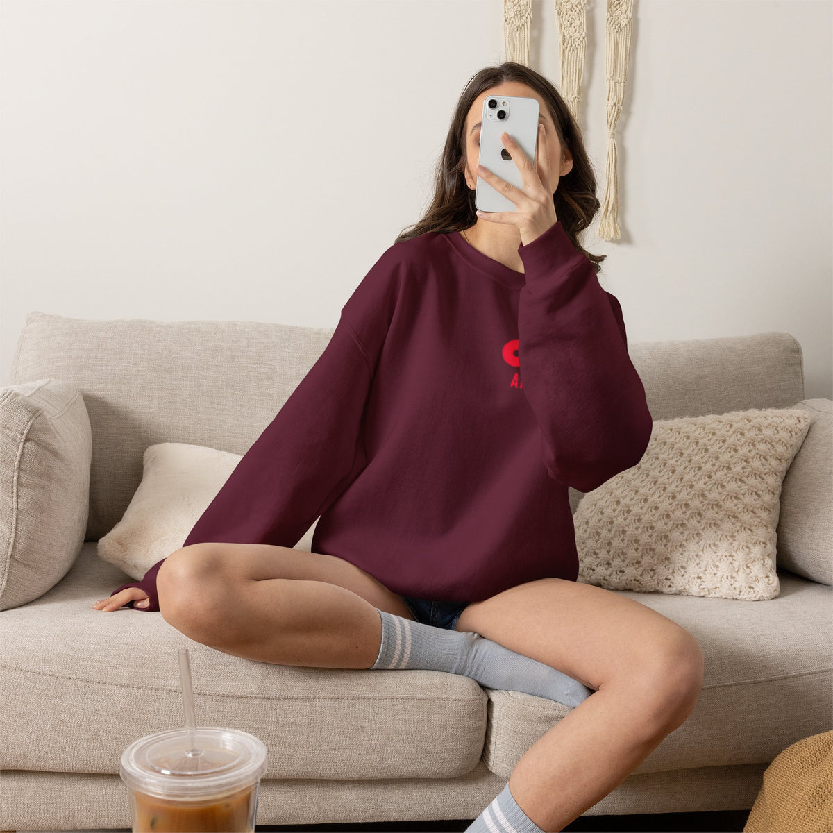 Arirang Minimalist Crewneck Sweatshirt — BTS Music