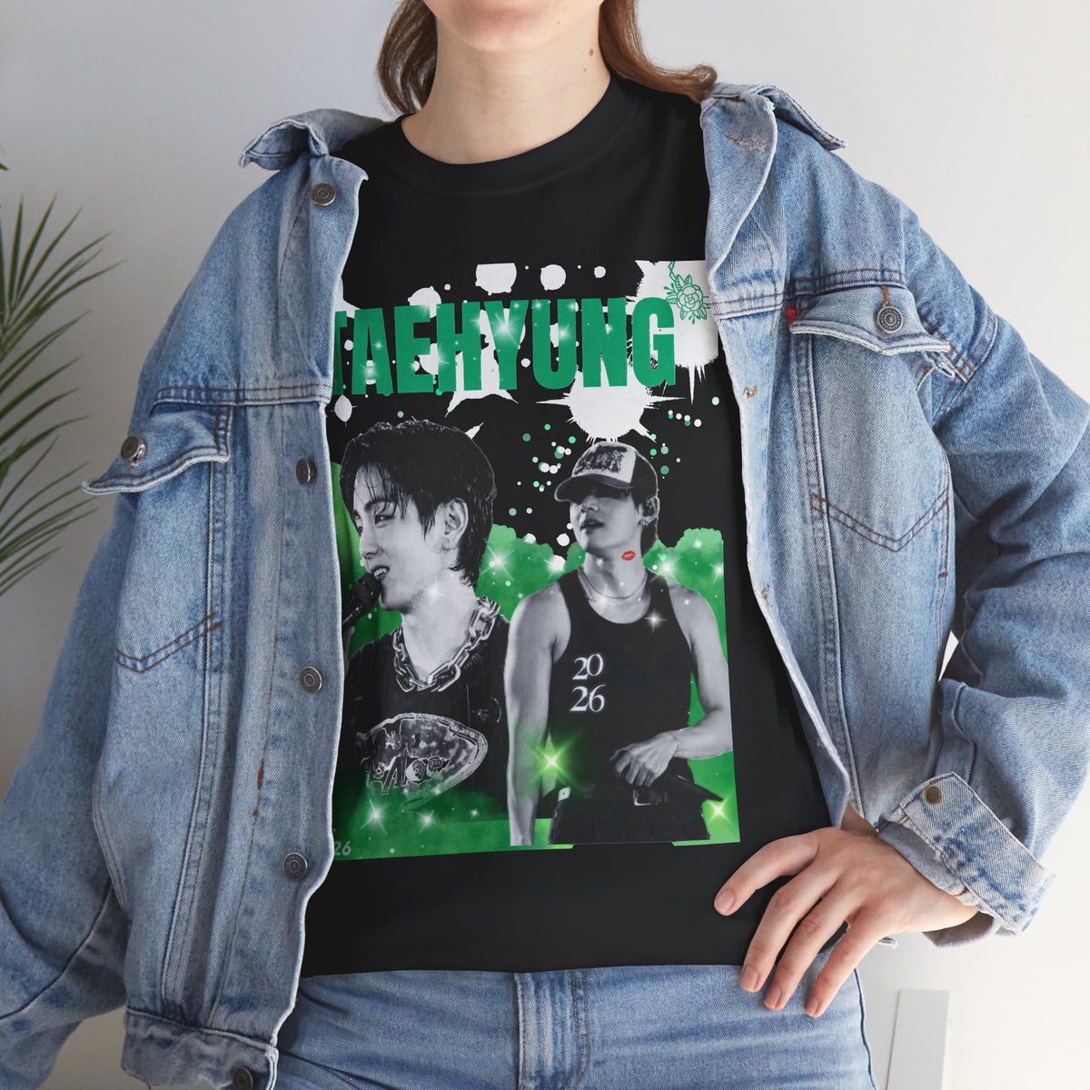 Taehyung 95 Graphic Tee — K‑Pop Vibe Fan Shirt