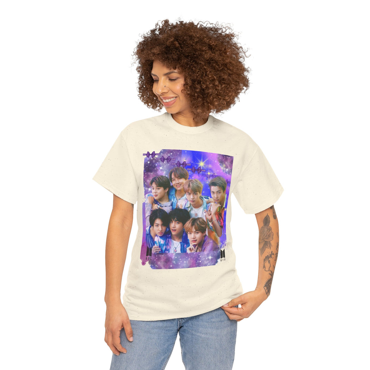 BTS Galaxy Photo Tee