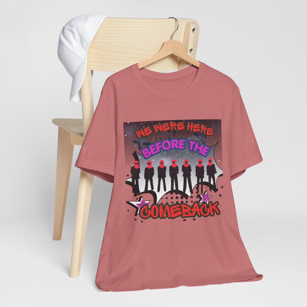 BTS The Comeback T-Shirt – Retro Silhouette Music Tee