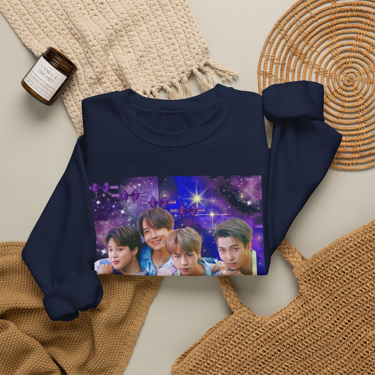 BTS Group Photo Crewneck Sweatshirt