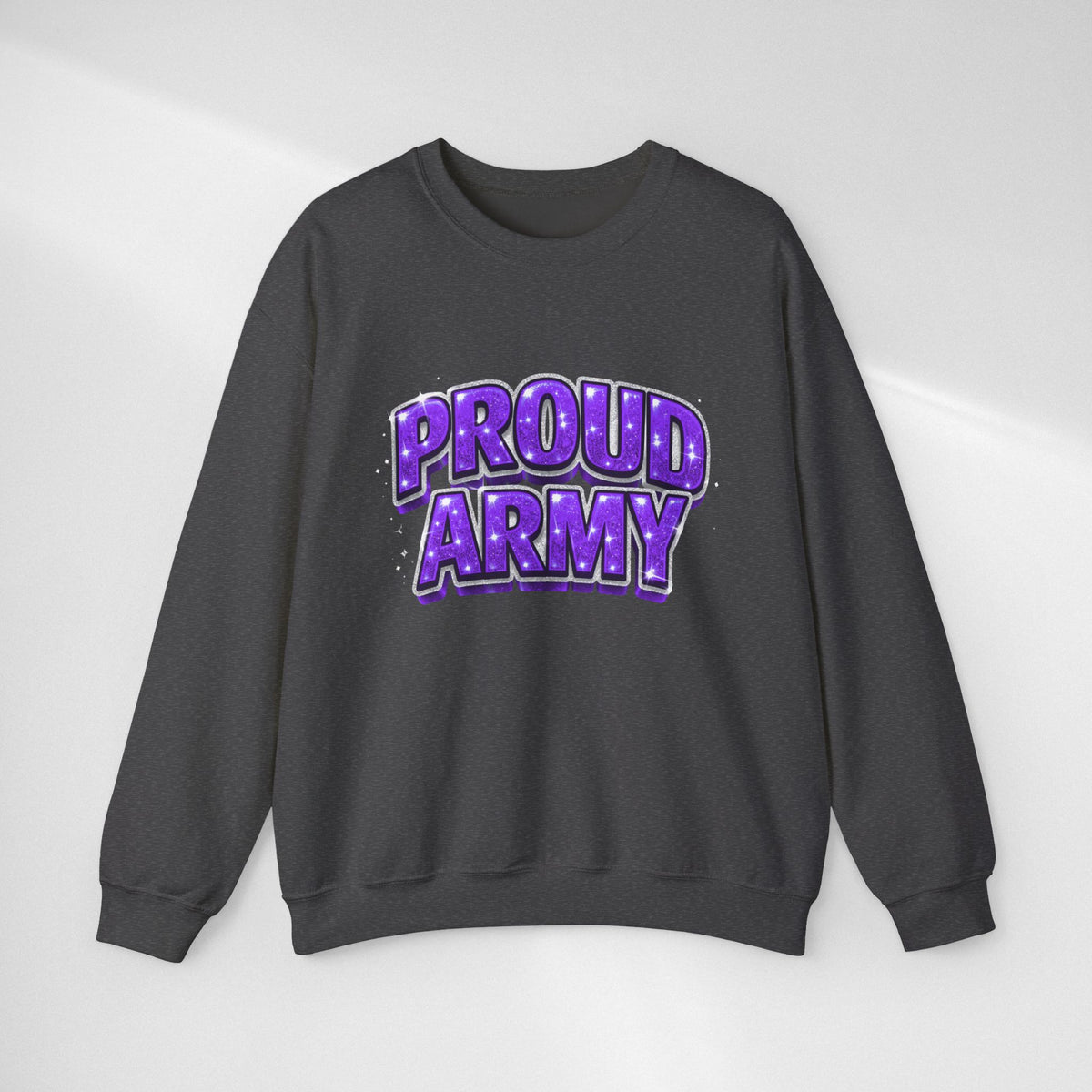 Proud Army Crewneck Sweatshirt — Support Pullover