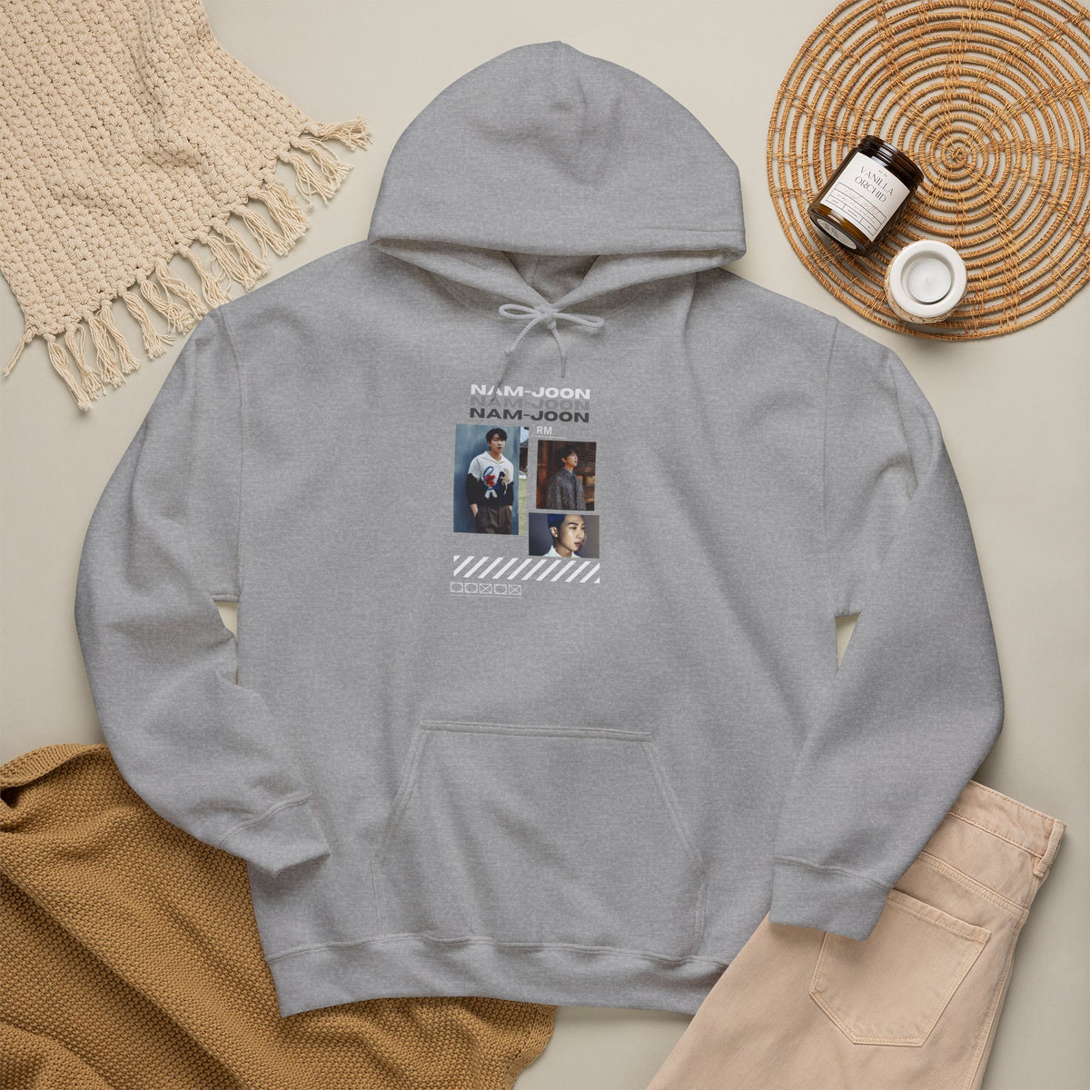 Namjoon Photo Collage Hoodie — RM Aesthetic BTS Hoodie