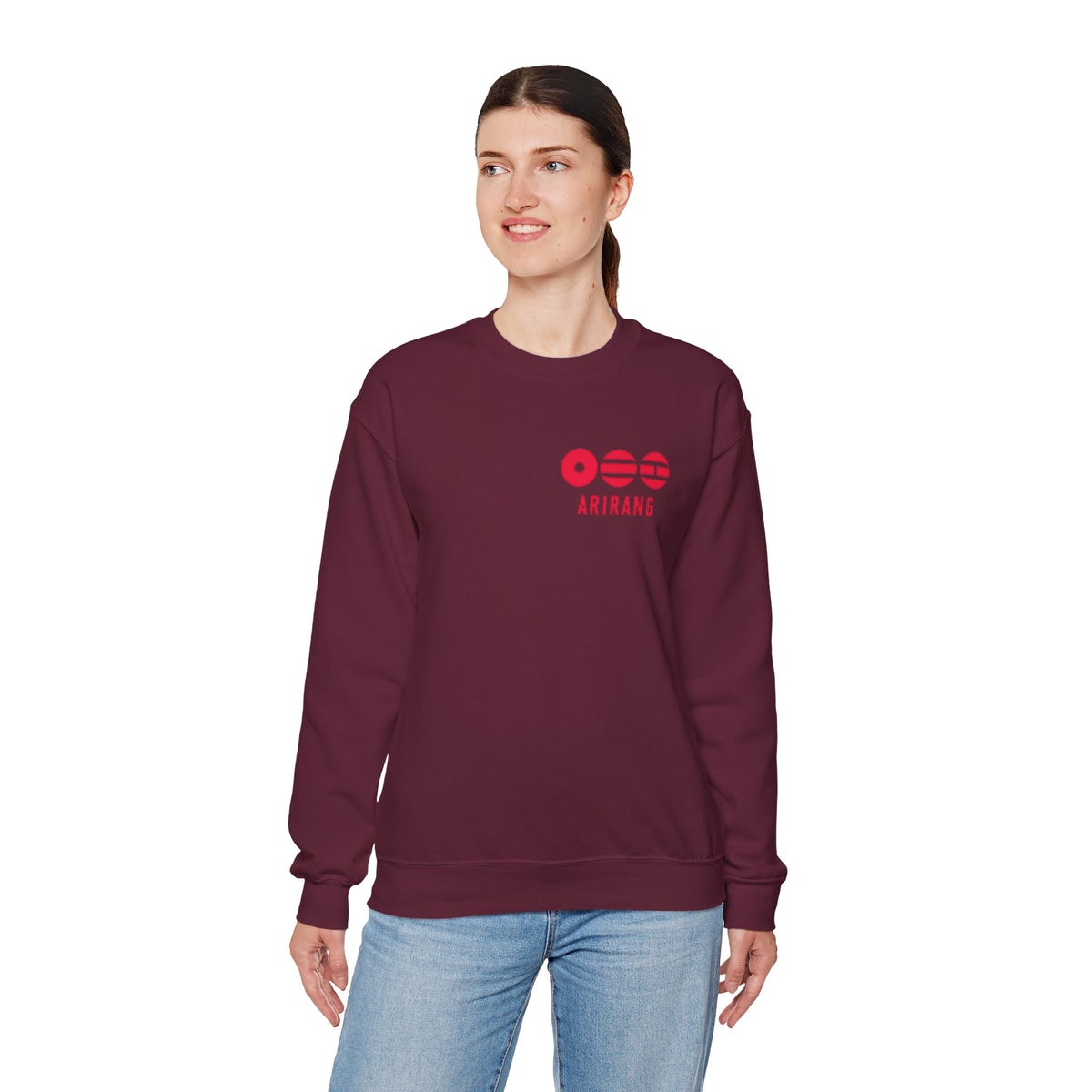 Arirang Minimalist Crewneck Sweatshirt — BTS Music