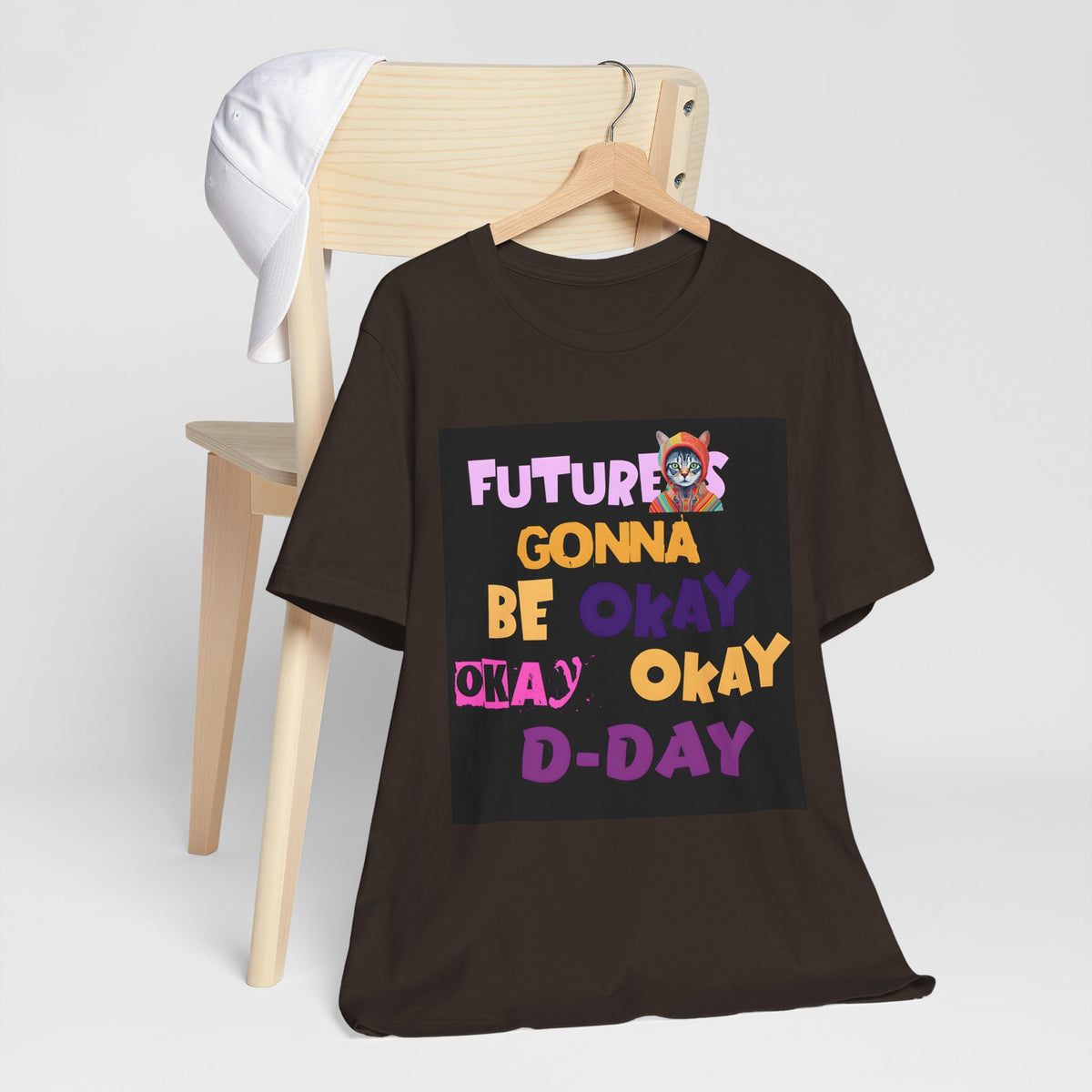 T-Shirt — "Future's Gonna Be Okay" Inspirational Graphic Tee