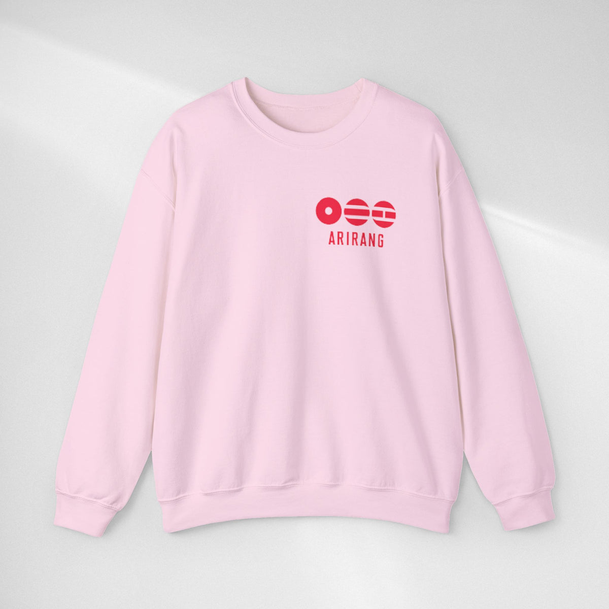 Arirang Minimalist Crewneck Sweatshirt — BTS Music