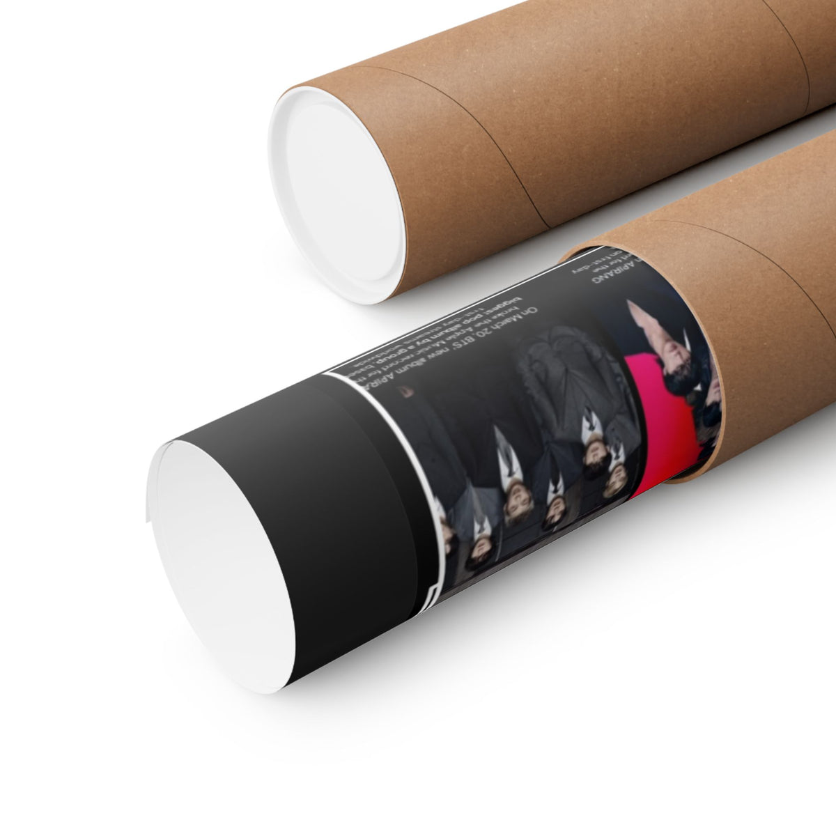 BTS Collage Matte Poster — Vertical BTS Achievement Poster (2026 Highlights)