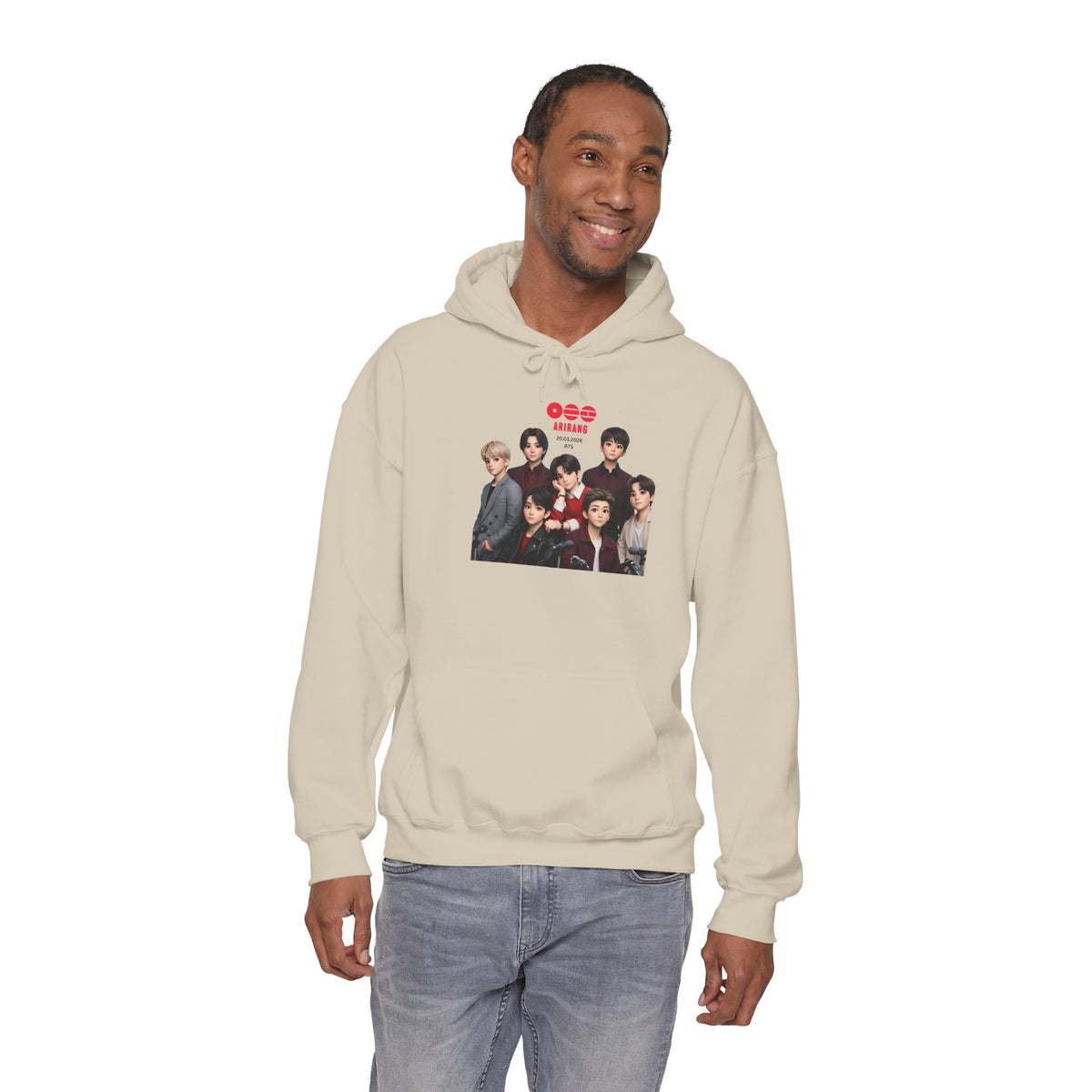 BTS K-Pop Group Photo Hoodie —  Tour Hoodie