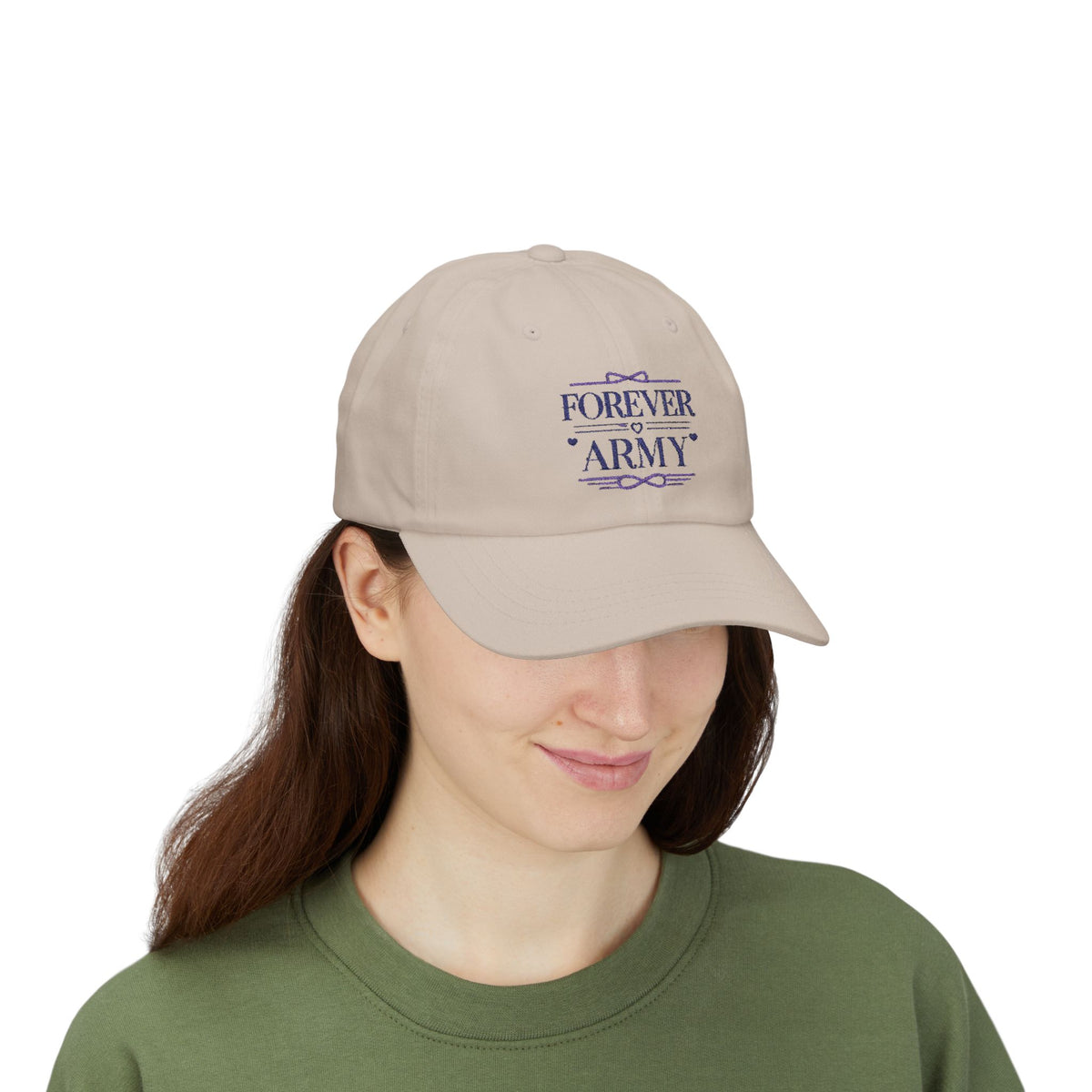 Forever Army BTS Cap –  Embroidered Baseball Hat