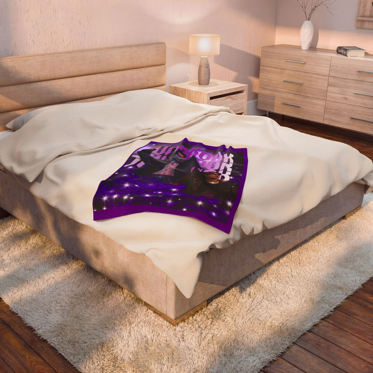Jungkook Velveteen Plush Blanket
