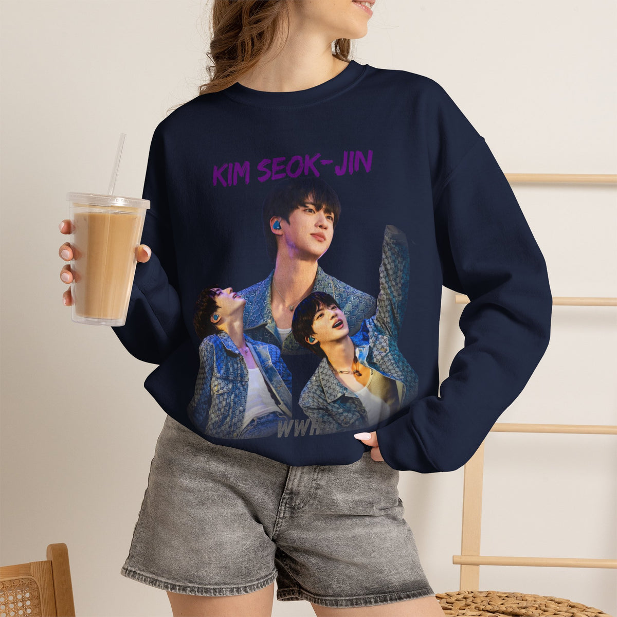 Jin Portrait Crewneck Sweatshirt