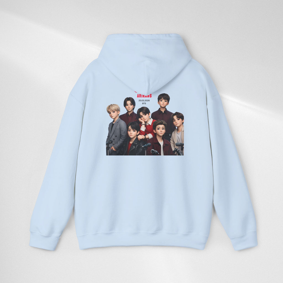 BTS K-Pop Group Photo Hoodie —  Tour Hoodie
