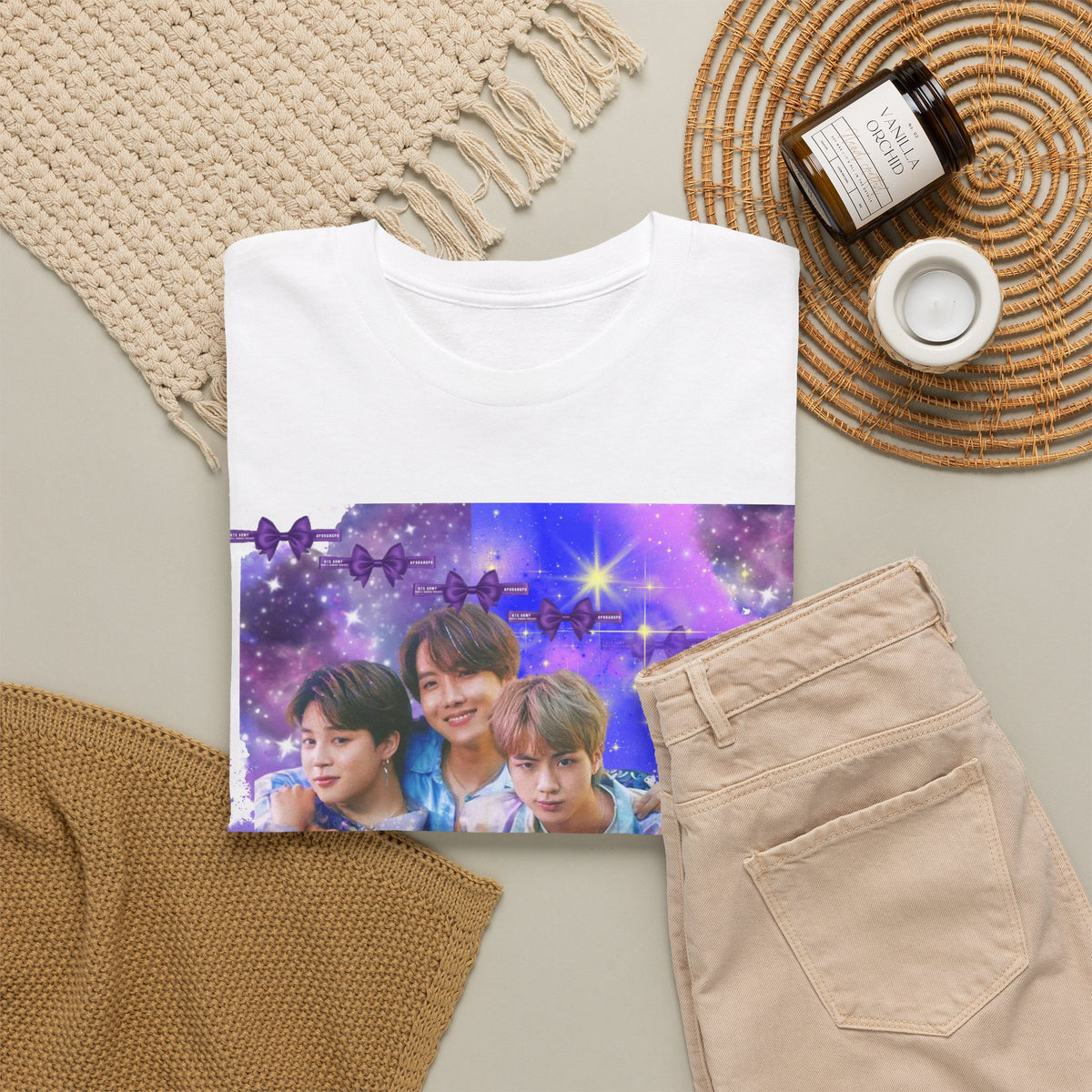 BTS Galaxy Photo Tee