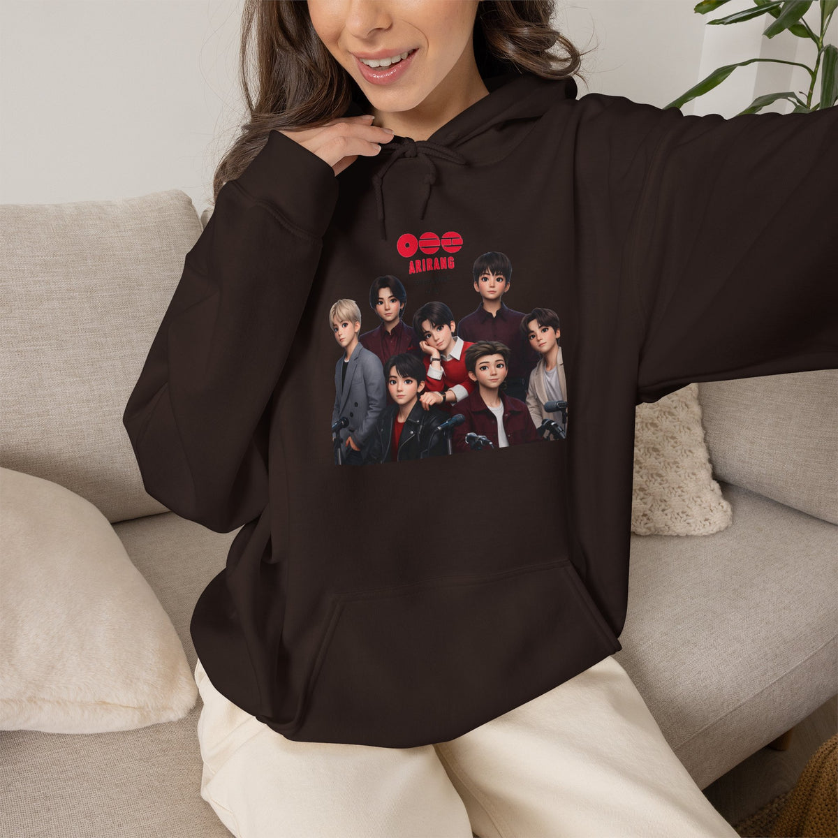 BTS K-Pop Group Photo Hoodie —  Tour Hoodie