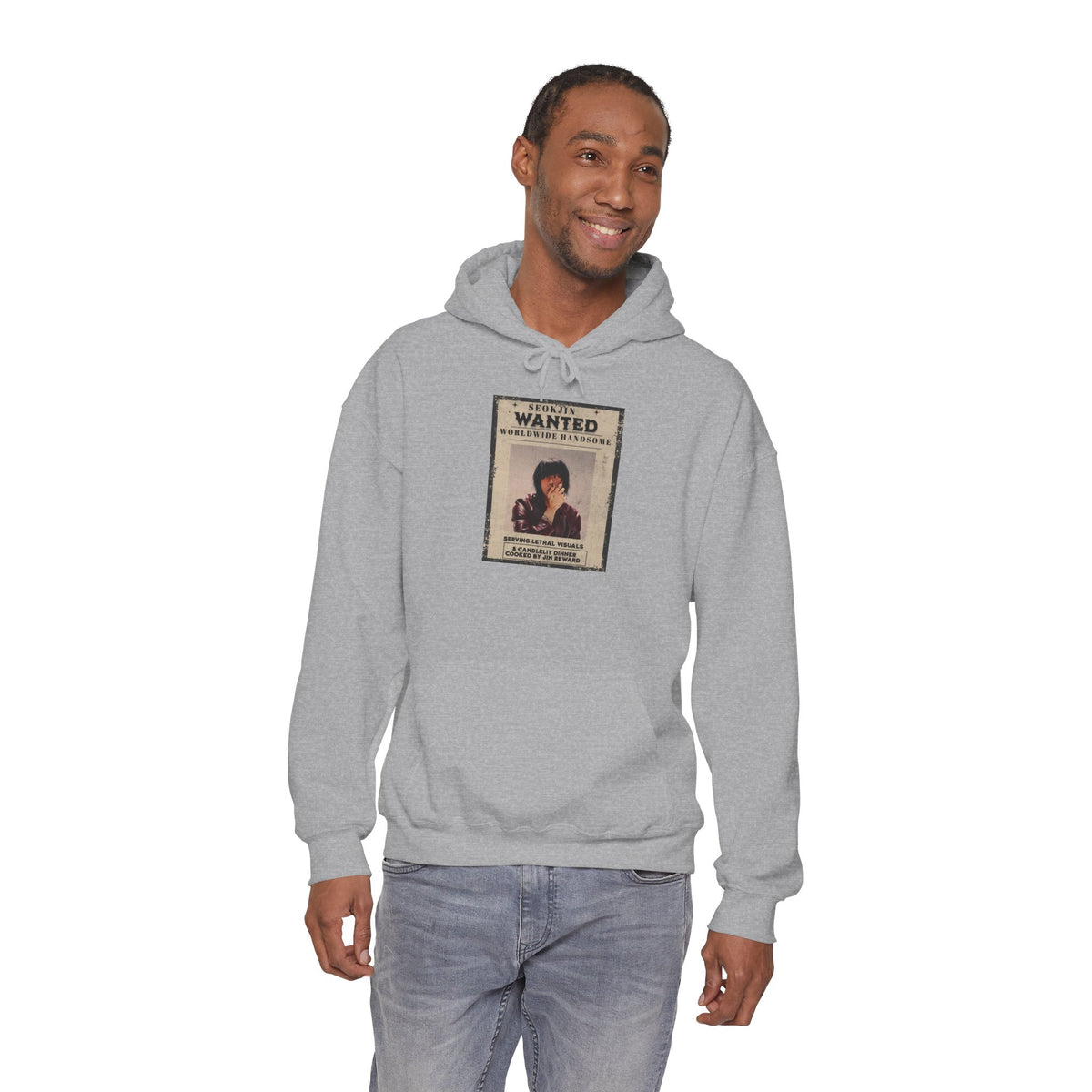 Wanted Poster Hoodie — Vintage 'Missing You' Retro Photo Pullover