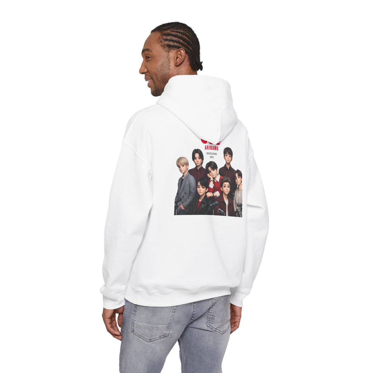BTS K-Pop Group Photo Hoodie —  Tour Hoodie